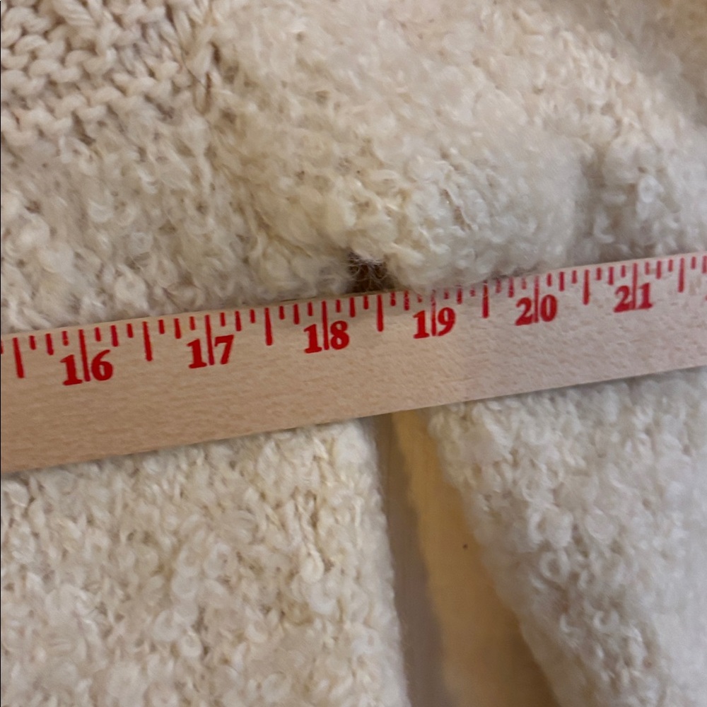 Avoca Handweavers wool zip front sweater. Small - Picture 7 of 10